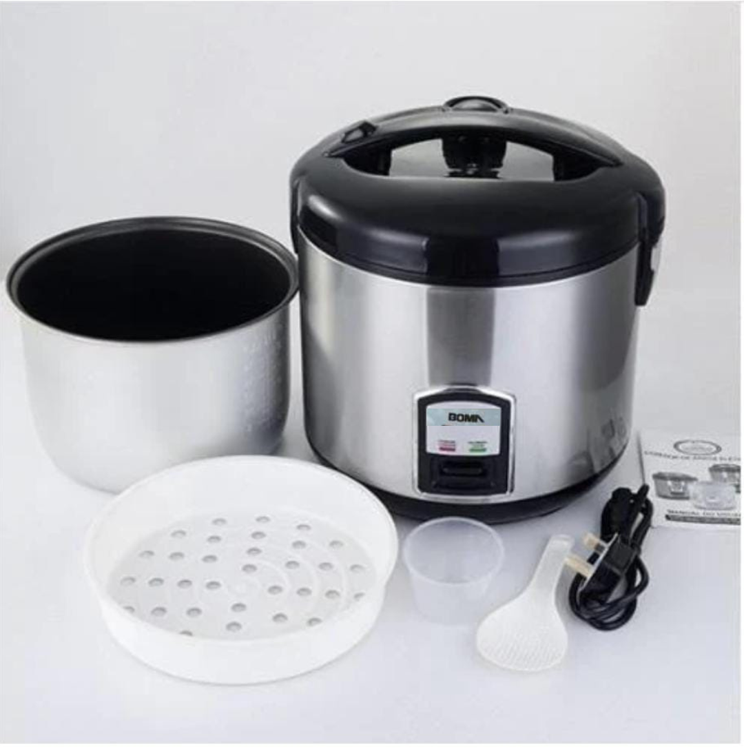 🔥🍚 Olla Arrocera BOMA 5L–Apaga Automático, Cocina para Toda la Familia👨‍👩‍👧‍👦Segura y Rápida🚚
