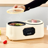 🍲Ahorra Tiempo y Cocina Como un Chef 👨‍🍳 con Esta Olla Eléctrica🔥C/L 1.9 litros ideal para 1 a 2 personas