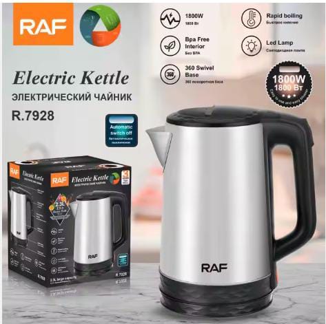 🔥 Hervidora Eléctrica RAF 2.3L – ¡Agua hirviendo en segundos! 🔥 🏍️ Envío gratis a todo el perú