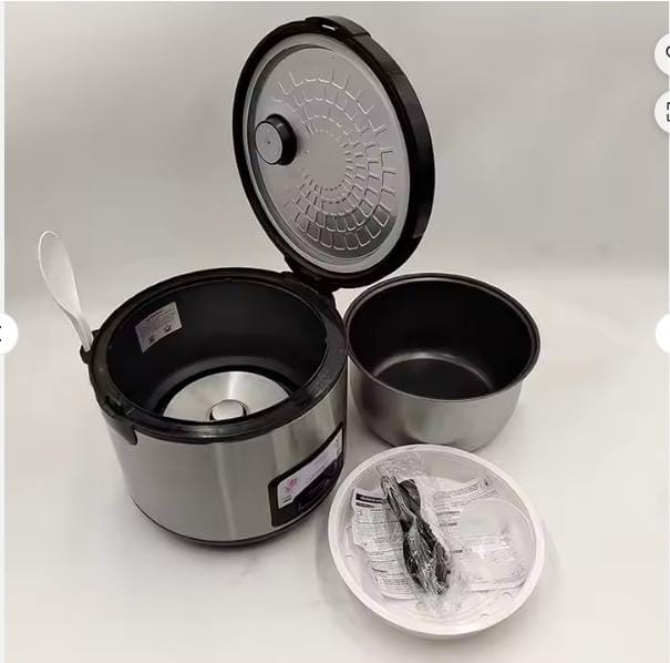 🔥🍚 Olla Arrocera BOMA 5L – Cocina para Toda la Familia 👨‍👩‍👧‍👦 Segura y Rápida ⚡✨ 🚚 Envío Gratis