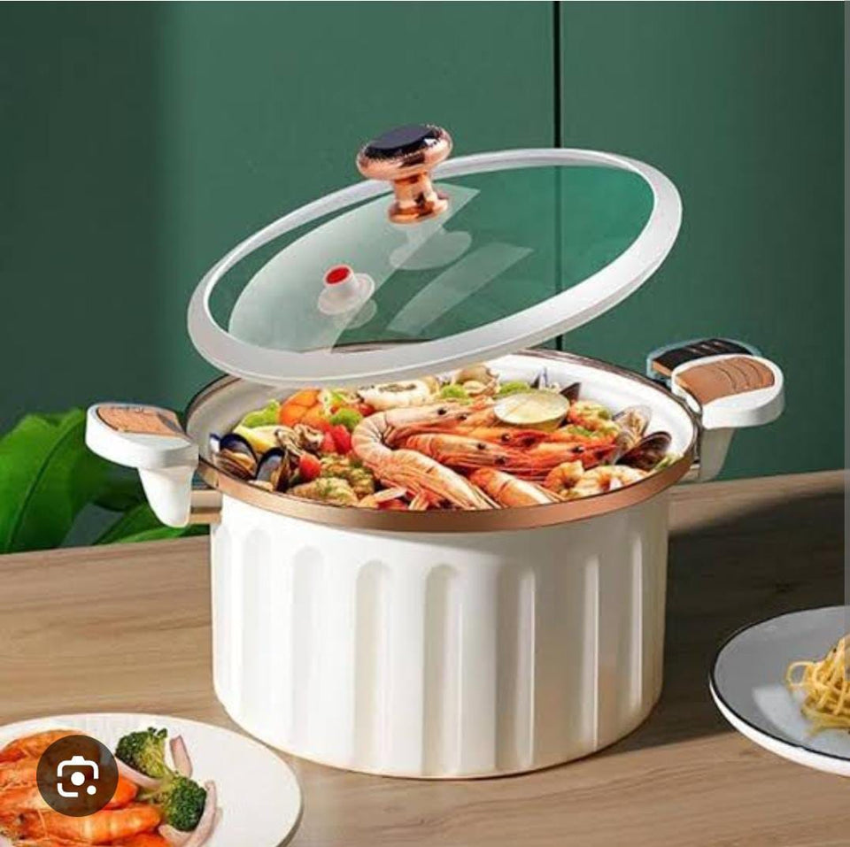 🍳 Olla Premium antiadherente– Estilo Moderno y Alto Rendimiento de 10 Litros💫