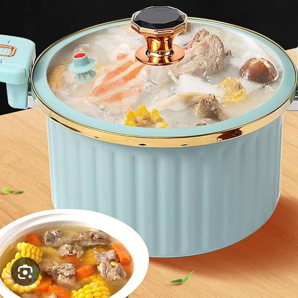 🍳 Olla Premium antiadherente– Estilo Moderno y Alto Rendimiento de 10 Litros💫